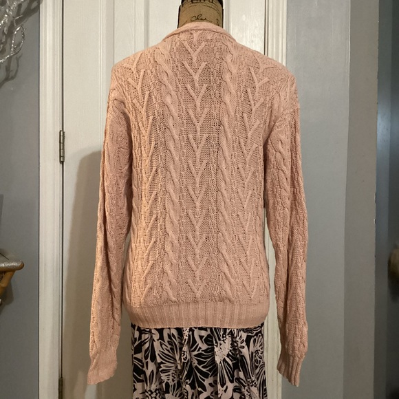 Hand Knitted Cardigan from England - Picture 2 of 4